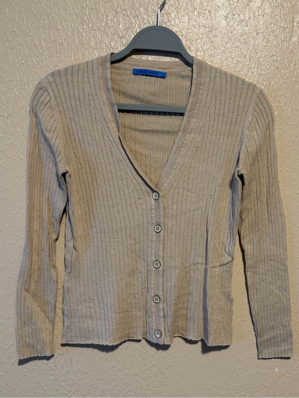 J. McLaughlin cardigan sweater button closure Cotton modal blend‎ Size Small